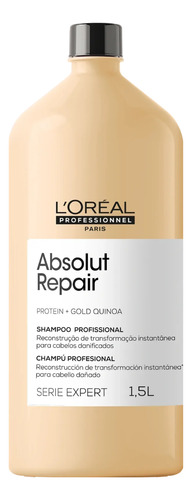Kit Absolut Repair Gold Quinoa L'oréal - Shampoo E Máscara