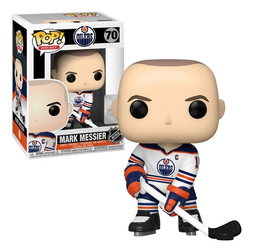 Funko Mark Messier #70 Nhl Edmonton Oilers Hockey Sports