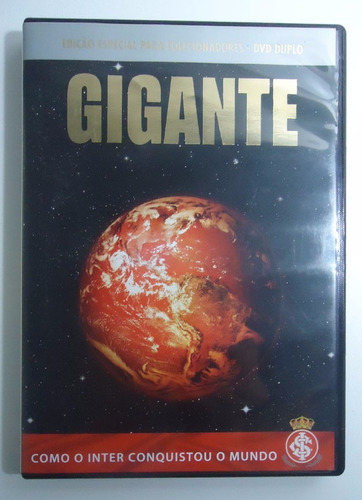 Dvd Original Gigante - Como O Inter Conquistou O Mundo