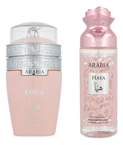 Z4 Set Arabia Haya 2pzs 100ml Edp Spray/ Fragance Mist 100ml