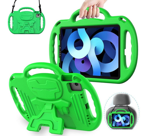 Funda iPad Air 5 2022/ Air 4 2020/ Pro 11 Para Niños Verde