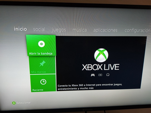 Xbox 360 Slim Original + Joystick + 2 Juegos + Fuente 220v