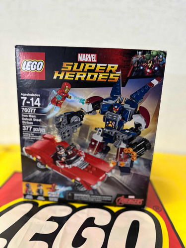 Lego 76077  Iron Man: Detroit Steel Strikes