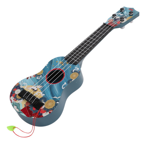 Juguete De Ukelele De Color Madera Para Niños, Mini Guitarra