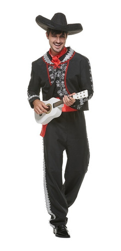 Disfraz De Cosplay De Halloween Para Hombre Mariachi Senor