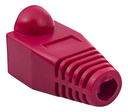 Funda, Capuchon Para Conector Rj45, 100 Uni.rojo Factu/bolet