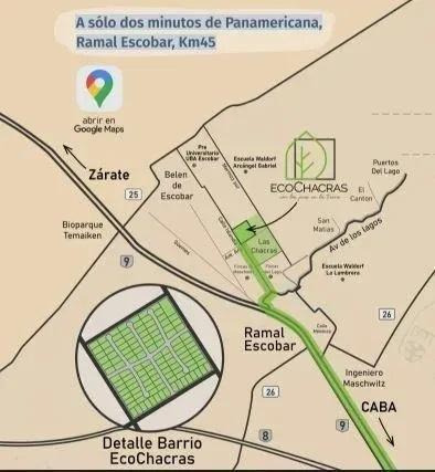 Venta, Lote, Eco Chacras, Maschwitz, Escobar