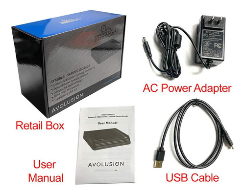 Avolusion Hddgear Pro X 10tb Disco Duro Externo Usb 3.0