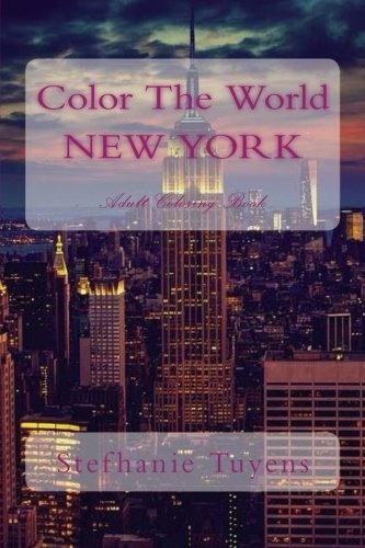 Colorea El Libro De Colorear Adulto De Nueva York Del Mundo 