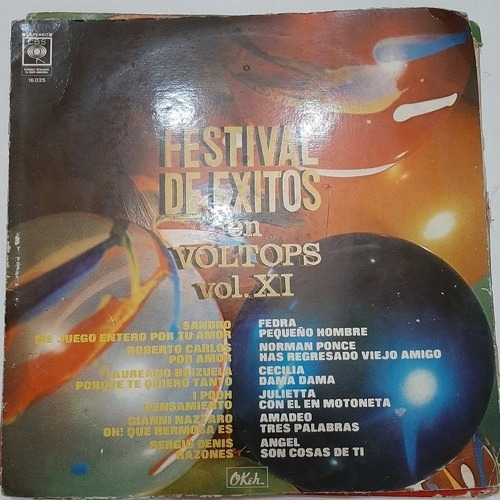 Vinilo Festival De Exitos En Voltops Volumen 11 Cp2