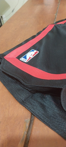 Short Oficial De Entrenamiento Chicago Bulls - Nba Authentic Negro Xxl