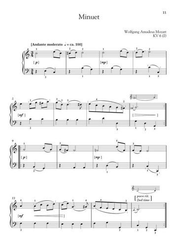 Mozart: 15 Easy Piano Pieces / 15 Piezas Fáciles Para Piano.
