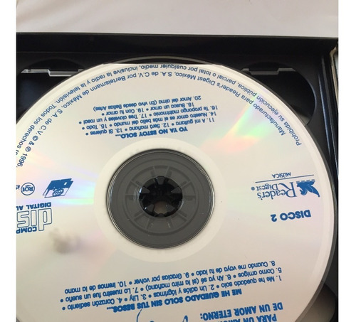 Juan Gabriel - Reader's Digest - Cd - Disco Pack Selecciones (Usado)