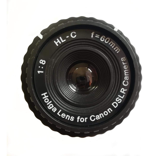Lente Holga Hl-c 60 Mm F/8 Para Cámara Digital Canon Reflex