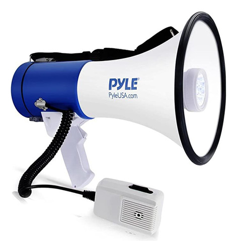 Megáfono Pyle Pmp51lt De 50w Con Luces Led Integradas