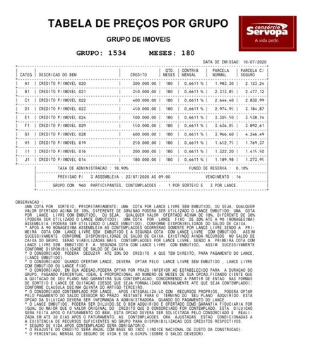 Cartas Contempladas De Imóveis, Venha Conferir!!