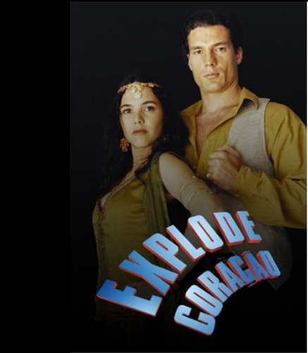 Explode Coração Em 30 Dvds Com 155 Cap.! Novela Na Íntegra!