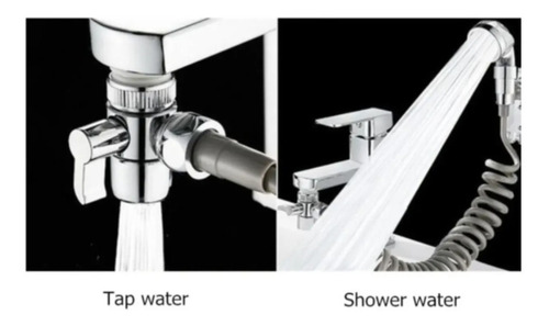 Grifo Extensión Ducha Conjunto Externo Para Grifo Agua
