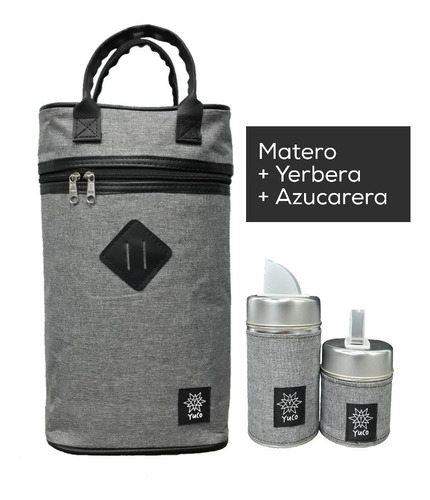 Equipo De Mate Set Matero | Bolso +yerbera +azucarera