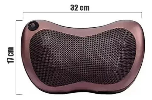 Masajeador Eléctrico Almohada Cojín Lumbar Cuello Piernas