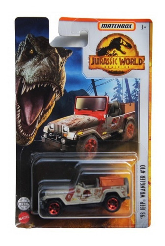 Matchbox Jurassic World Dominion - ´93 Jeep Wrangler #10