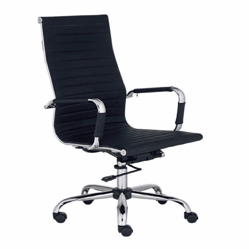 Sillon Ejecutivo Gerencial Alto Aluminium Oficina Eames Vip