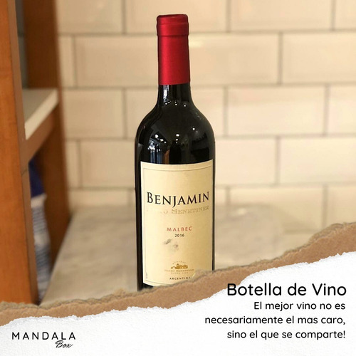Regalo Día Del Padre Botella De Vino Globo Helio Picada