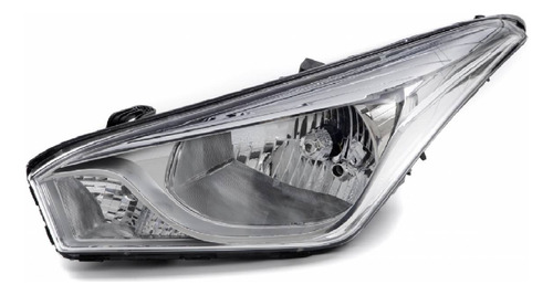 Farol Principal Hb20 2012 13 14 15 17 Cromado Arteb Esquerdo