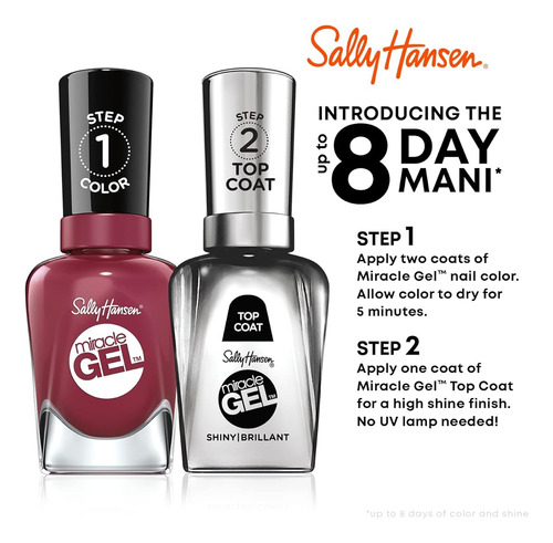 Colección Sally Hansen Miracle Gel Neons - Lemon Drop Pop, 0