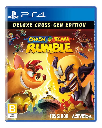 Crash Team Rumble Deluxe Edición Ps4 Play Station 4 Nuevo***