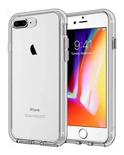 Funda Para iPhone 8 Plus/7 Plus Jetech Schock Absorption Gre