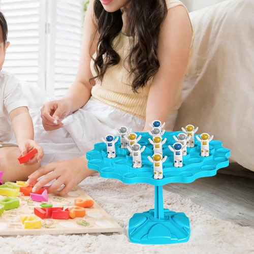 De Juego De Equilibrio, Juguete De Aprendizaje Azul