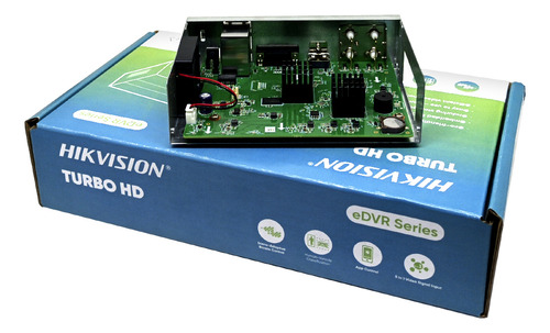 Dvr Hikvision 4 Canais 1080p Lite Ds-e04hghi-b Essd 330gb