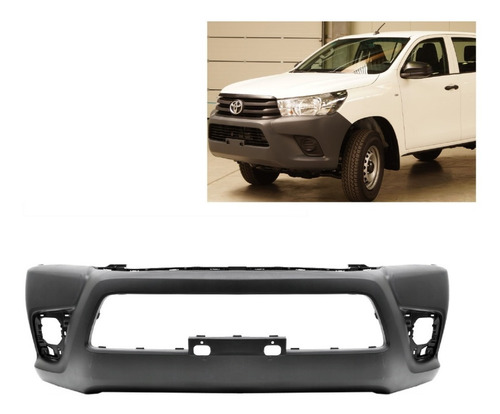 Parachoque Delantero Hilux 2016 Al 2019 - Tbarro Delgado
