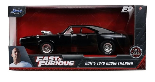 1/24 Doms Dodge Charger R/t Rapidos Y Furiosos 9 Jada