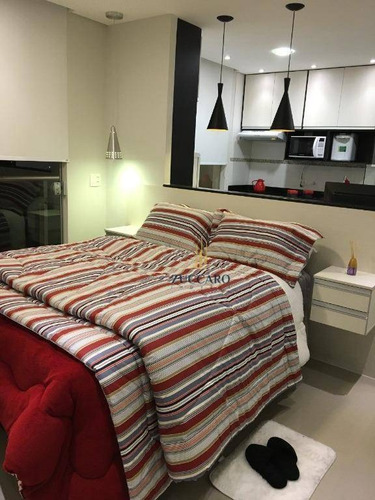 Studio Para Alugar, 38 M² Por R$ 1.960,00/mês - Vila Augusta - Guarulhos/sp - St0086