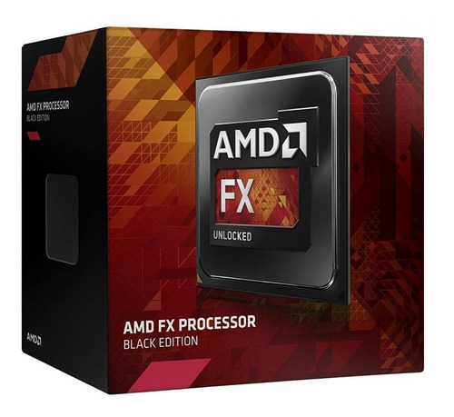 Processador gamer AMD FX 8-Core Black 8320 FD8320FRHKBOX  de 8 núcleos e  4GHz de frequência
