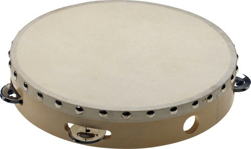 Pandereta Stagg Sta1110 En Blister 25cm Color Gris