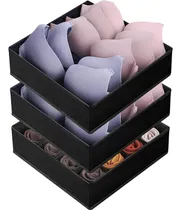 Comprar Organizadores De Ropa Interior De 3 Separadores Plegables