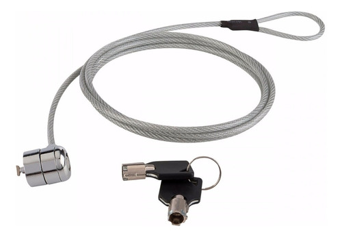 Candado Nisuta Notebook Netbook Cable Acero Llave Ns-prono2