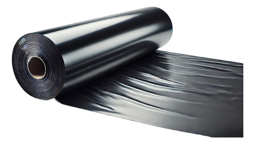Rollo 3m X 30m De Plastico O Polietileno Negro Cal.600