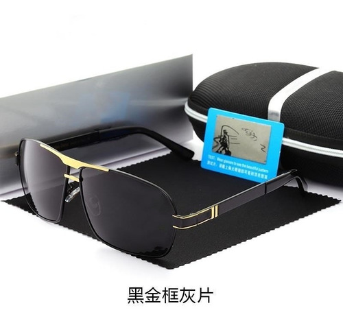 Gafas De Sol Polarizadas De Moda De Marco Grande Para Hombre