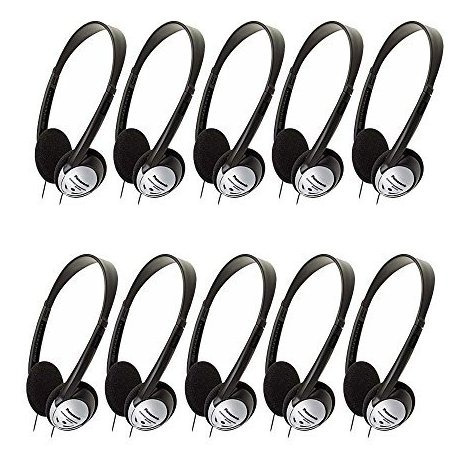 Auriculares Panasonic Rp-ht21 Con Xbs (10 Pack)