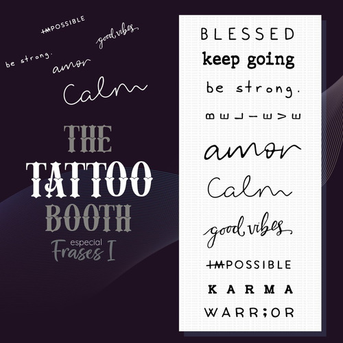 Tatuajes Temporales Frases Bodas Fiestas