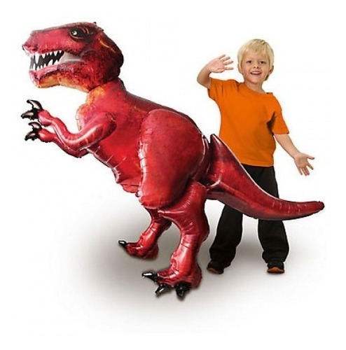 Globo Bomba Gigante Dinosaurio T-rex 1,54 Mts X 1,72 Mts