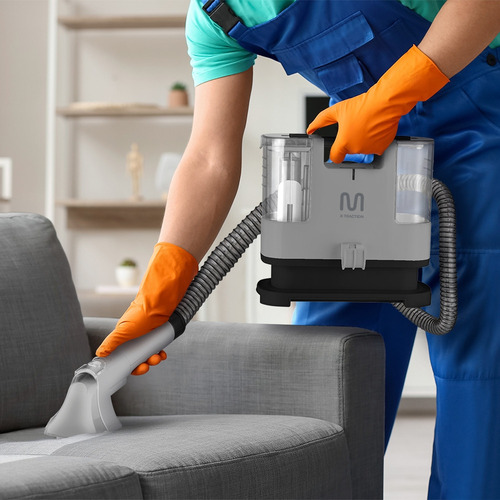 Extratora De Sujeira Portátil Multi X-traction Borrifa Esfrega E Extrai 1400w De Potência E Bico De Autolimpeza
