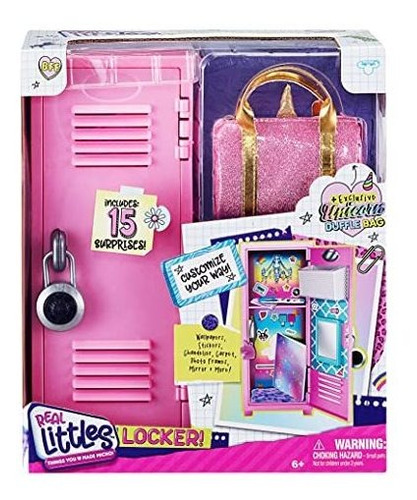 Real Littles - Micro Locker Coleccionable Con 15 Sorpresas E