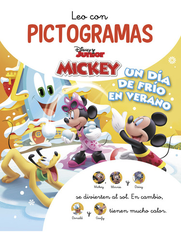 Libro Mickey Mouse Funhouse. Leo Con Pictogramas. Un Dia ...