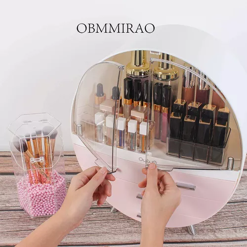 Obmmirao Elegante Caja Organizadora De Maquillaje A Prueba D