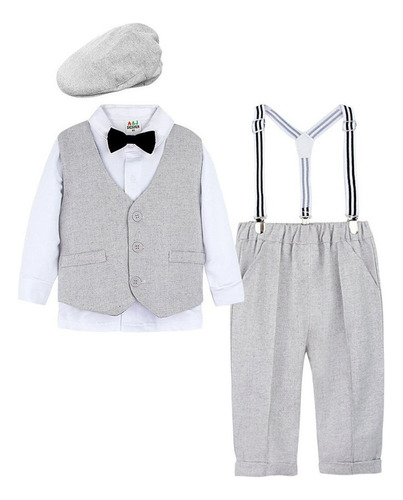 Trajes Para Niños, Conjunto De Boda, Bautizo Y Cumpleaño [u]